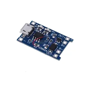 2Pcs Micro USB 5V 1A 18650 TP4056 Lithium Battery Charger Module Charging Board With Dual Functions
2Pcs Micro USB 5V 1A 18650 TP4056 Lithium Battery Charger Module Charging Board With Dual Functions