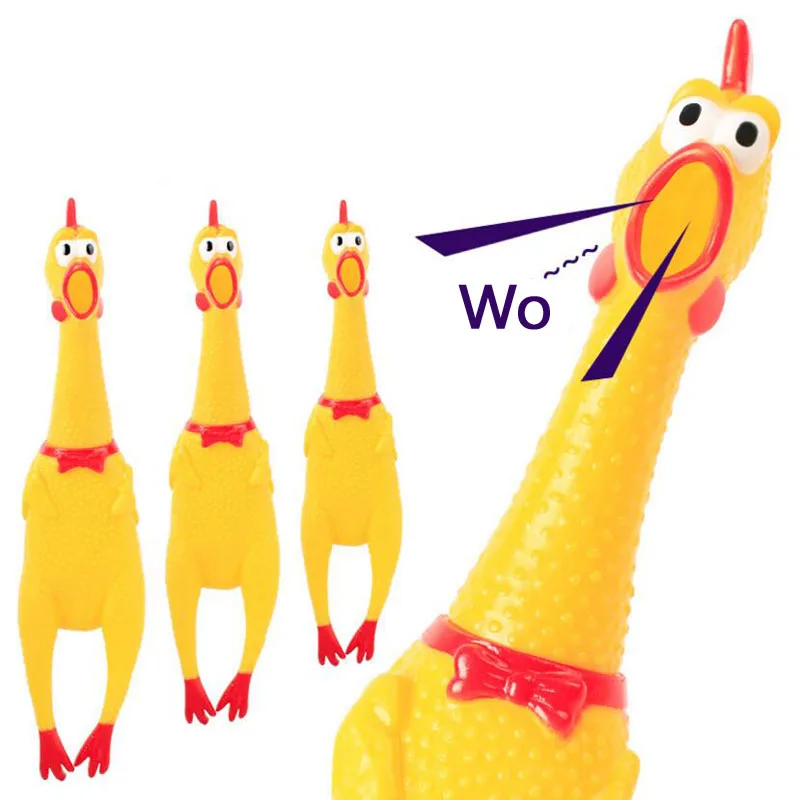 30cm Funny Vent Pinch Toys Screaming Chicken Rubber Rooster Tricky Joke Stress Reliever Attract Dog Pet Toys Prank For Children
30cm Funny Vent Pinch Toys Screaming Chicken Rubber Rooster Tricky Joke Stress Reliever Attract Dog Pet Toys Prank For Children