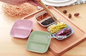 9x9cm Natural Wheat Straw Seasoning Dish Plate,Plastic Foods Pickles Dish, Dessert Kitchen Separate Plate Tray100pcs/lot
9x9cm Natural Wheat Straw Seasoning Dish Plate,Plastic Foods Pickles Dish, Dessert Kitchen Separate Plate Tray100pcs/lot