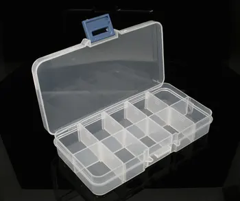 Doreen Box Plastic Adjustable Beads Organizer Container Storage Box Rectangle Clear Jewelry Tools 13 x 7cm,1 PC(10 Compartments) 
Doreen Box Plastic Adjustable Beads Organizer Container Storage Box Rectangle Clear Jewelry Tools 13 x 7cm,1 PC(10 Compartments)