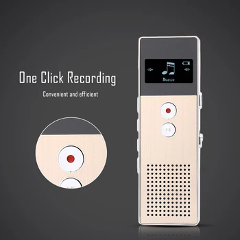 Professional Portable Business Digital Voice Recorder Audio Recorder 8GB Metal Voice Tracker Telephone Recording MP3 Player C6
Professional Portable Business Digital Voice Recorder Audio Recorder 8GB Metal Voice Tracker Telephone Recording MP3 Player C6