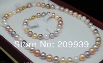 huij 002263 14K YG Natural 9-10mm AAA+ natural colorful pearl jewelry sets ( 18" 8" )
huij 002263 14K YG Natural 9-10mm AAA+ natural colorful pearl jewelry sets ( 18" 8" )