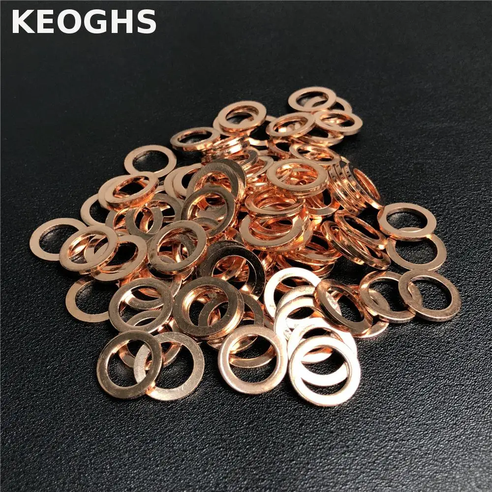 Motorcycle Copper Gaskets/washers/pads/seals 50pcs 100pcs For 10mm (banjo) Bolts Universal For Honda Yamaha Kawasaki Suzuki
Motorcycle Copper Gaskets/washers/pads/seals 50pcs 100pcs For 10mm (banjo) Bolts Universal For Honda Yamaha Kawasaki Suzuki
