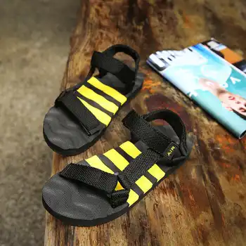 Man Sandals 2019 Summer Gladiator Men's Outdoor Beach Shoes Roman Men Casual Shoe Flip Flops Fashion Slippers Flat Plus Size 46
Man Sandals 2019 Summer Gladiator Men's Outdoor Beach Shoes Roman Men Casual Shoe Flip Flops Fashion Slippers Flat Plus Size 46