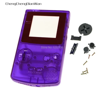 ChengChengDianWan 5 colors Hot Sale New Shell For GBC Transparent Color with screen Lens for Gameboy Color Console
ChengChengDianWan 5 colors Hot Sale New Shell For GBC Transparent Color with screen Lens for Gameboy Color Console