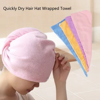 NICEYARD Quickly Dry Hair Hat Wrapped Towel Microfiber Solid Hair Turban Superfine Fiber Fabrics Bath Cap Bathroom Accessories
NICEYARD Quickly Dry Hair Hat Wrapped Towel Microfiber Solid Hair Turban Superfine Fiber Fabrics Bath Cap Bathroom Accessories