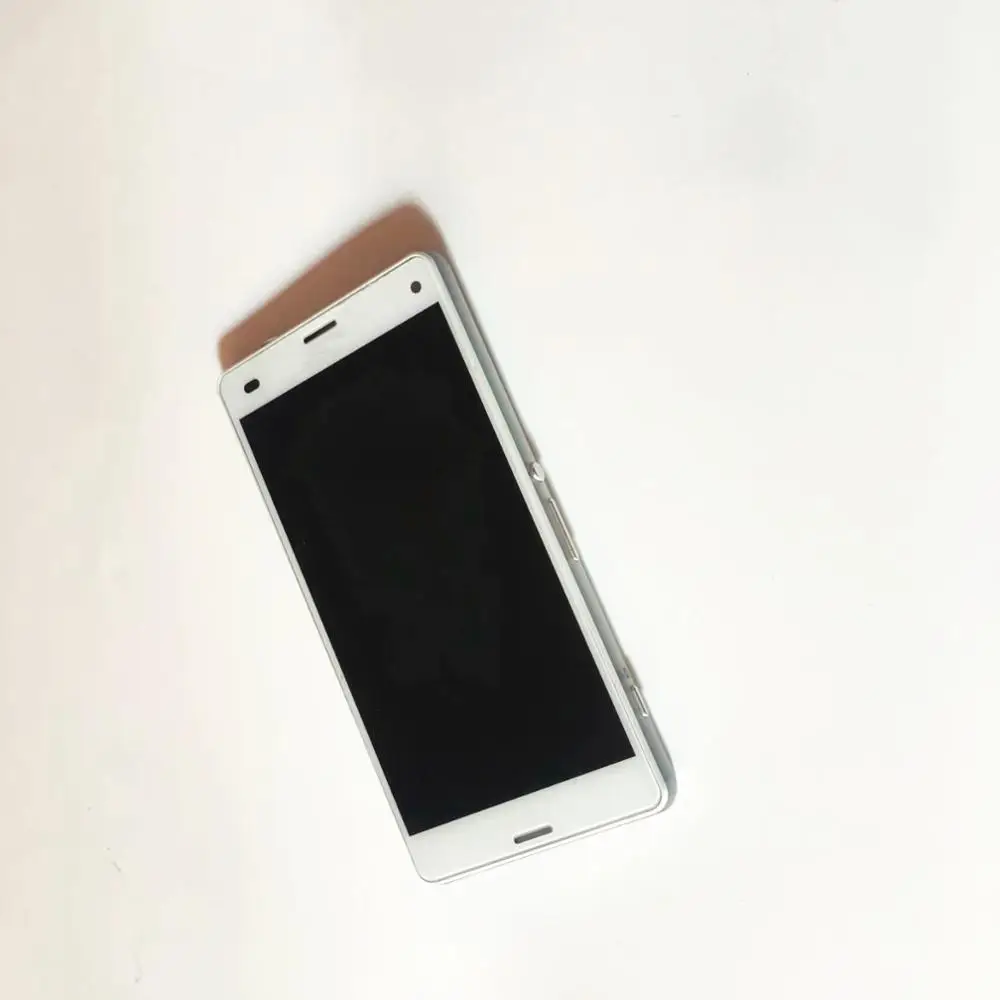 4.6 "Original For Sony Xperia Z3 Compact LCD Touch Display D5803 D5833 Digitizer + Frame for Sony z3 mini Screen Replacement
4.6 "Original For Sony Xperia Z3 Compact LCD Touch Display D5803 D5833 Digitizer + Frame for Sony z3 mini Screen Replacement
