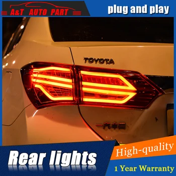 Car Styling LED Tail Lamp for TOYOTA Corolla Taillight assembly 2014-2016 For Corolla Rear Light DRL Signal with hid kit 2pcs.
Car Styling LED Tail Lamp for TOYOTA Corolla Taillight assembly 2014-2016 For Corolla Rear Light DRL Signal with hid kit 2pcs.