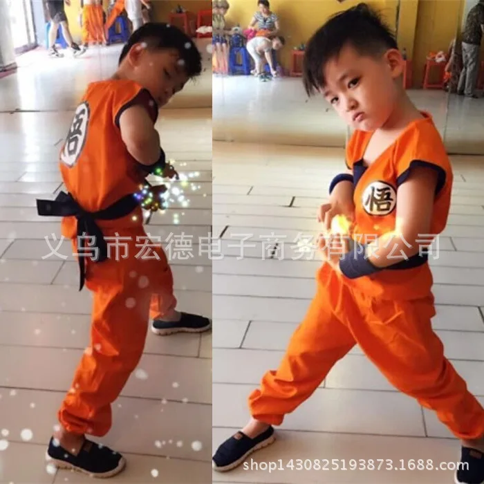 Halloween dragonball Wukong children's men's wear turtle cosplay cartoon show party clothing manufacturers
Halloween dragonball Wukong children's men's wear turtle cosplay cartoon show party clothing manufacturers