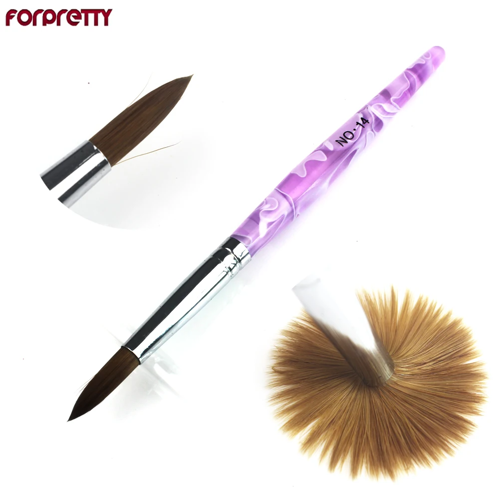 Nail Brush Art Tools 14# Pincel De Unha Penseel Acrilico For Pretty Pinceis Para Caneta Kolinsky Acrylic Pen Acryl Powder 082
Nail Brush Art Tools 14# Pincel De Unha Penseel Acrilico For Pretty Pinceis Para Caneta Kolinsky Acrylic Pen Acryl Powder 082