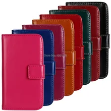 Smooth Crazy Horse Leather Wallet mobile phone lines case for Samsung Galaxy S5