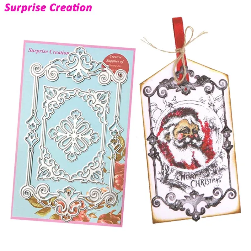 Surprise Creation Cutting dies Victorian Frame Scrapbook Craft Metal Dies Christmas DIY Stencil
Surprise Creation Cutting dies Victorian Frame Scrapbook Craft Metal Dies Christmas DIY Stencil