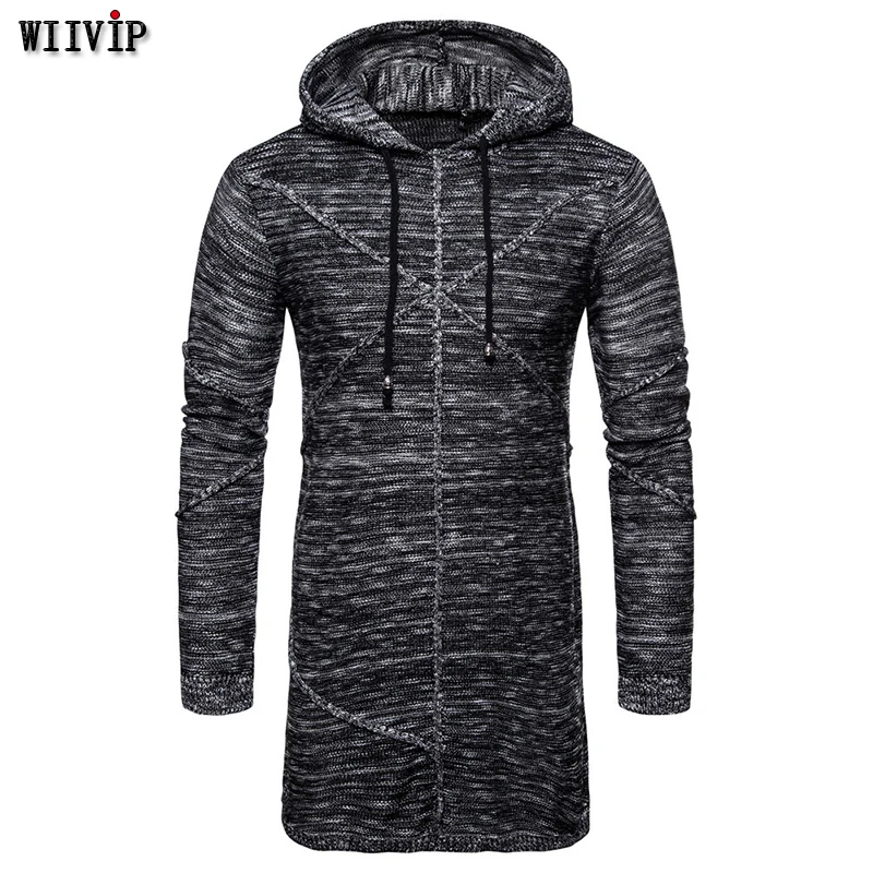 New Autumn and Winter Knitting Long Sweater Men Hooded Sweaters Casual Classic Solid Christmas Pullover Male Streetwear yw254
New Autumn and Winter Knitting Long Sweater Men Hooded Sweaters Casual Classic Solid Christmas Pullover Male Streetwear yw254