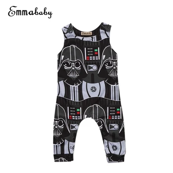 Cute Toddler Kids Baby Boy Star Wars Print Sleeveless Romper Jumpsuit Clothes Outfits Able Babies Boys Rompers
Cute Toddler Kids Baby Boy Star Wars Print Sleeveless Romper Jumpsuit Clothes Outfits Able Babies Boys Rompers