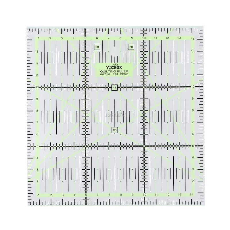 Transparent Quilting Sewing Patchwork Ruler Cutting Tool Tailor Craft DIY Drop Ship
Transparent Quilting Sewing Patchwork Ruler Cutting Tool Tailor Craft DIY Drop Ship