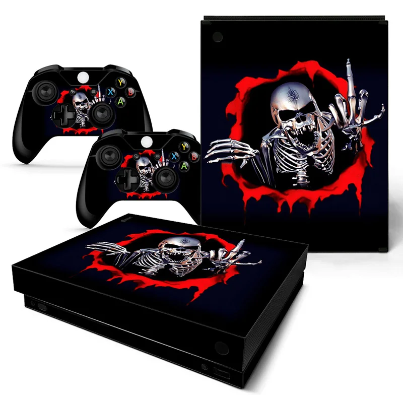 Contemporary new arrival for Skull Design full body cover For Xbox One X decals wrap sticker skin
Contemporary new arrival for Skull Design full body cover For Xbox One X decals wrap sticker skin