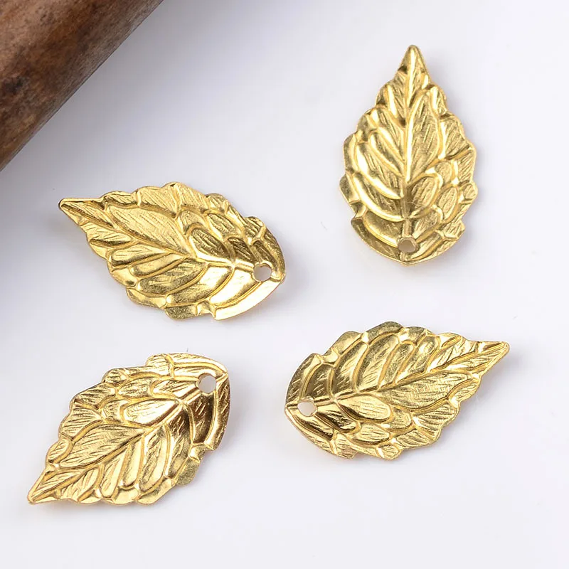 100pc 10*18mm Gold/silver Color Brass Material leaf Charm Leaf Pendant For Wedding Jewelry DIY Handmade Jewelry Making
100pc 10*18mm Gold/silver Color Brass Material leaf Charm Leaf Pendant For Wedding Jewelry DIY Handmade Jewelry Making