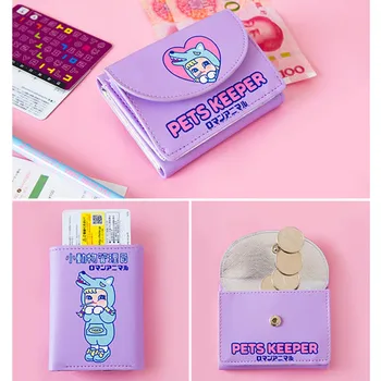 Bentoy Kawii Leather Women Wallet Short Three Fold Female Purse Credit Card Holder Money Purse Girls Gift Cartera Mujer
Bentoy Kawii Leather Women Wallet Short Three Fold Female Purse Credit Card Holder Money Purse Girls Gift Cartera Mujer