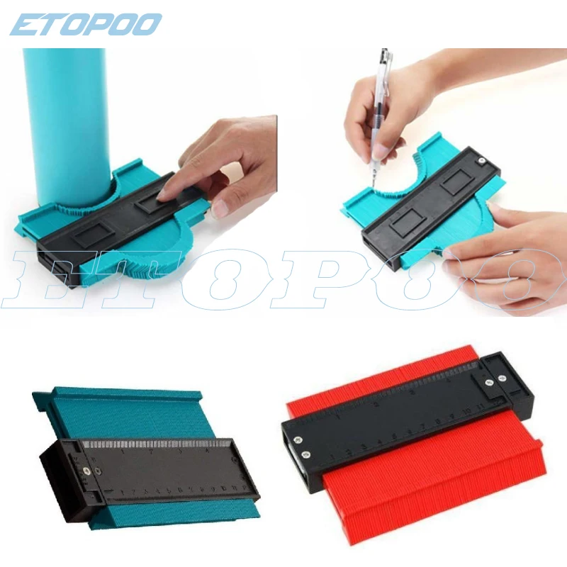 Plastic Profile Copy Gauge Contour Gauge Duplicator Standard 5" Width Wood Marking Tool Tiling Laminate Tiles General Tools
Plastic Profile Copy Gauge Contour Gauge Duplicator Standard 5" Width Wood Marking Tool Tiling Laminate Tiles General Tools