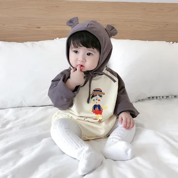 Korean Spring And Autumn New Ins Baby's Sanitary Clothes Ha Yi Pure Cotton Long Sleeve Cartoon Climbing Baby Girl Romper
Korean Spring And Autumn New Ins Baby's Sanitary Clothes Ha Yi Pure Cotton Long Sleeve Cartoon Climbing Baby Girl Romper