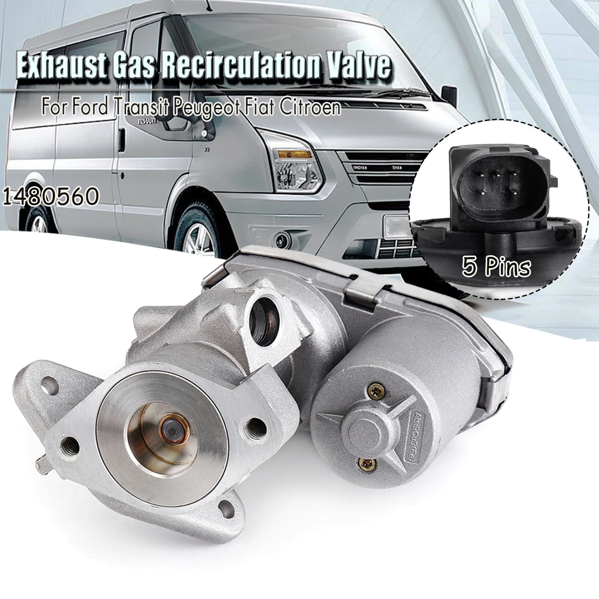 1480560 250 2.2 2.4 TDCI EGR Valve Non Water Cooled Relay For Ford Transit for Peugeot for Fiat for Citroen
1480560 250 2.2 2.4 TDCI EGR Valve Non Water Cooled Relay For Ford Transit for Peugeot for Fiat for Citroen