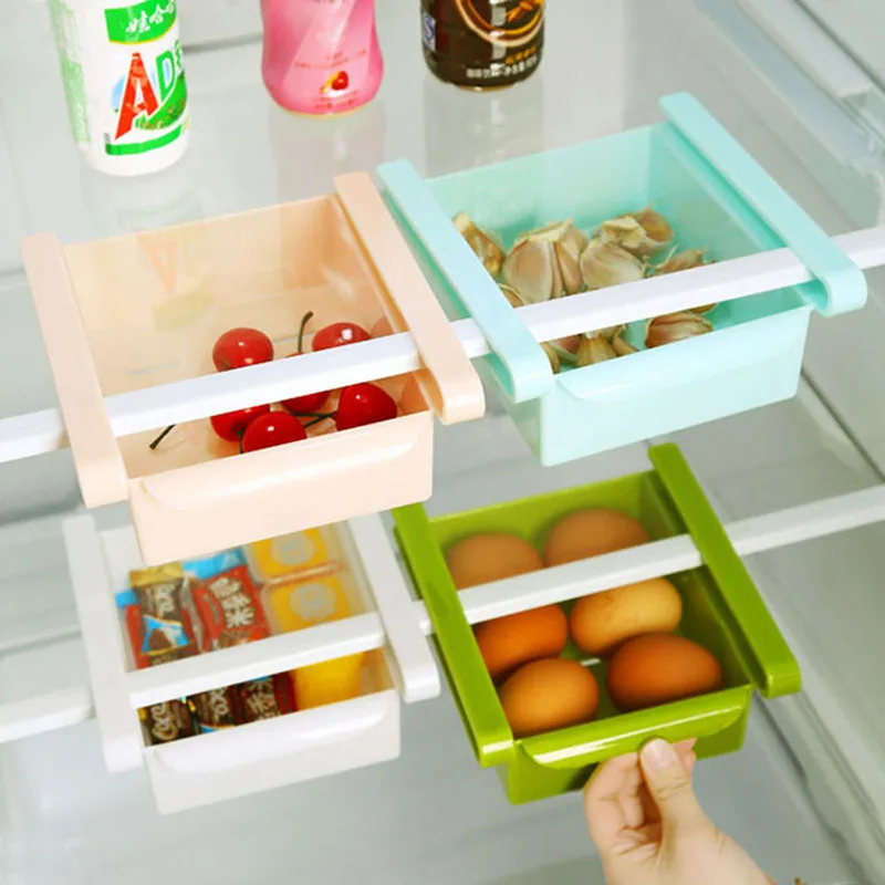 DIDIHOU Kitchen Save Space Refrigerator Storage Box Food Container Fresh Spacer Layer Storage Rack Box Pull-out Drawer Organizer
DIDIHOU Kitchen Save Space Refrigerator Storage Box Food Container Fresh Spacer Layer Storage Rack Box Pull-out Drawer Organizer