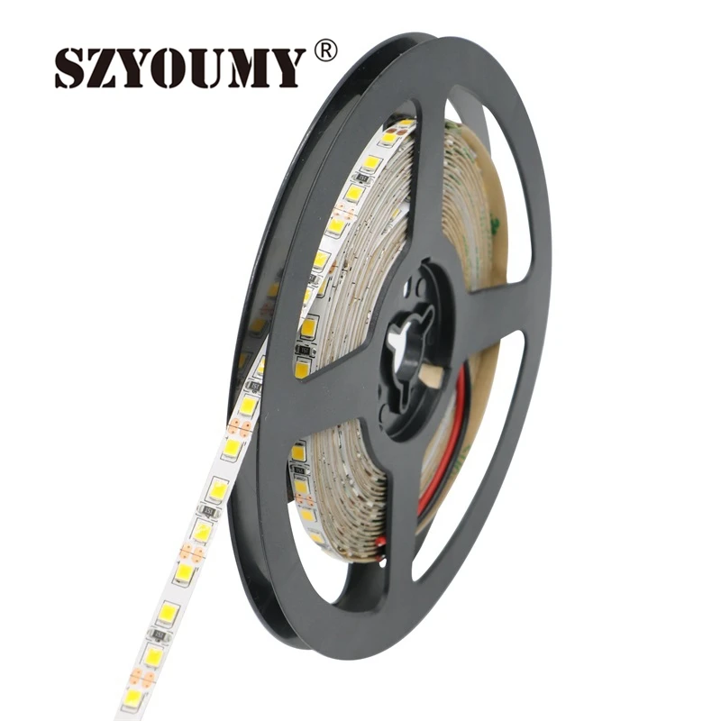 SZYOUMY 5m 16.4ft Narrow Side 5mm Width 2835 Flexible Non Waterproof Led Strip Light 120led/m DC12V White / Warm White
SZYOUMY 5m 16.4ft Narrow Side 5mm Width 2835 Flexible Non Waterproof Led Strip Light 120led/m DC12V White / Warm White