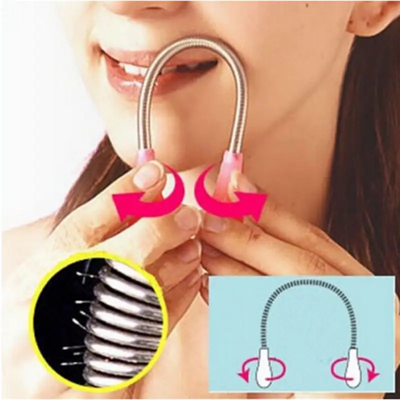 1PCS New Face Hair Removal Device Pull Faces Delicate Beauty Micro Spring Female Epilator Depilation Shaving Hair Remover
1PCS New Face Hair Removal Device Pull Faces Delicate Beauty Micro Spring Female Epilator Depilation Shaving Hair Remover