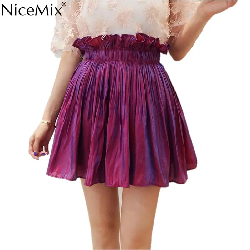 NiceMix 2019 Summer Harajuku High Waist Skirt Women Vintage Casual Pleated Skirts Womens Mini Short Skirt Femme
NiceMix 2019 Summer Harajuku High Waist Skirt Women Vintage Casual Pleated Skirts Womens Mini Short Skirt Femme