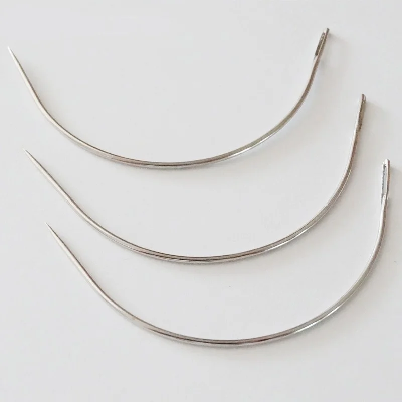 12pcs 9cm Long C TYPE Curved Needles Hair Weaving Thread/Sewing Needles For Hair Extension Tool Ordinary Small Packet
12pcs 9cm Long C TYPE Curved Needles Hair Weaving Thread/Sewing Needles For Hair Extension Tool Ordinary Small Packet
