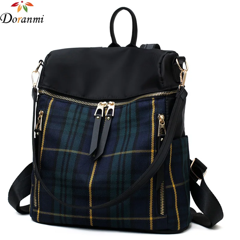 DORANMI Preppy Style Schoolbag Women Backpack 2019 Fashion Square Plaid Backpacks Female Large Capacity Chic Shoulder Bag SJB314
DORANMI Preppy Style Schoolbag Women Backpack 2019 Fashion Square Plaid Backpacks Female Large Capacity Chic Shoulder Bag SJB314