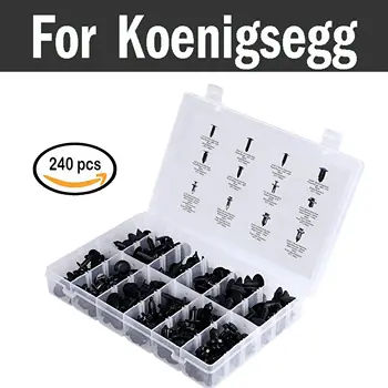 240pcs Car Car Retainers Trim Fasteners Kit 12 Sizes Push Pin Rivets For Koenigsegg Agera Ccr Ccx One Regera Auto Styling
240pcs Car Car Retainers Trim Fasteners Kit 12 Sizes Push Pin Rivets For Koenigsegg Agera Ccr Ccx One Regera Auto Styling