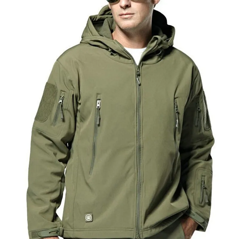 2018 New Men Winter Waterproof Tactical Jackets Winter Thermal Military Jackets Windproof Soft Shell Army Coat with Fleece Layer
2018 New Men Winter Waterproof Tactical Jackets Winter Thermal Military Jackets Windproof Soft Shell Army Coat with Fleece Layer