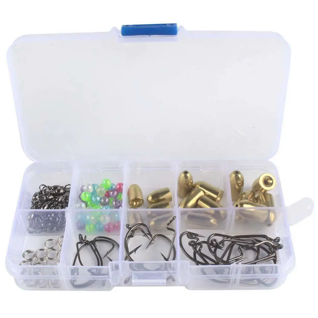 115PCS Carolina Fishing Group Fishing Lure Accessories Set Character Ring Bullet Copper Beads Long Handle Hook Suits
115PCS Carolina Fishing Group Fishing Lure Accessories Set Character Ring Bullet Copper Beads Long Handle Hook Suits
