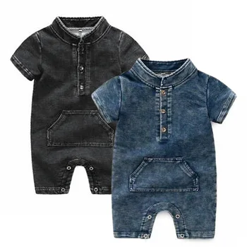 2019 Hot Sale Baby Rompers New Fashionable Baby Boy Clothes Summer Short Sleeve Infant Jumpsuit Cowboy Children Clothing
2019 Hot Sale Baby Rompers New Fashionable Baby Boy Clothes Summer Short Sleeve Infant Jumpsuit Cowboy Children Clothing