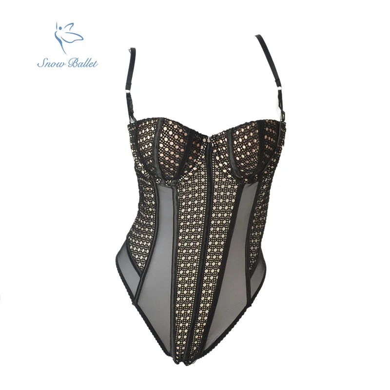 free shipping soft one piece bodysuit sexy lingerie hole gemetric mesh 1/2 cup bustiers corsets women underwear intimates
free shipping soft one piece bodysuit sexy lingerie hole gemetric mesh 1/2 cup bustiers corsets women underwear intimates