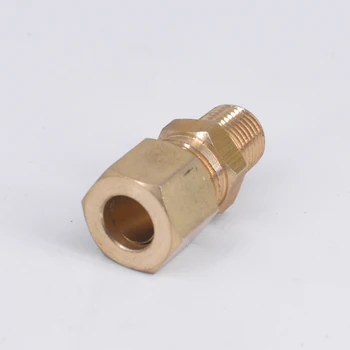1/8" NPT Male Fit 3/8" OD 9.52mm Tube Compression Union Brass Fitting Connector Propane Water Gas Air Fuel Hydaulic Pneumatic
1/8" NPT Male Fit 3/8" OD 9.52mm Tube Compression Union Brass Fitting Connector Propane Water Gas Air Fuel Hydaulic Pneumatic