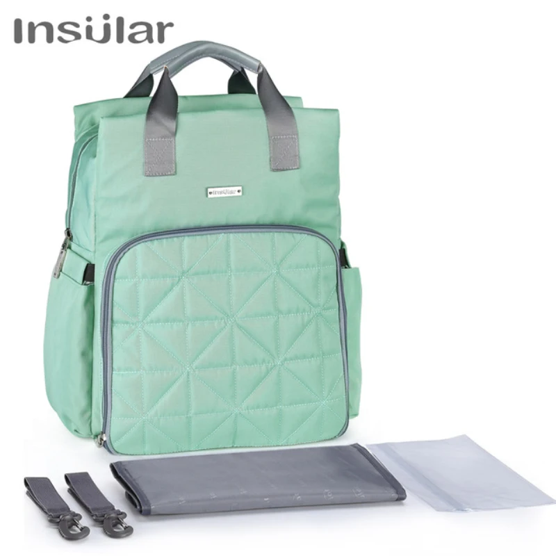 INSULAR Fashion Baby Nappy Bags bolso maternidad Diaper Bag Mother Bag Maternity Mummy Handbag Waterproof baby bag stroller M252
INSULAR Fashion Baby Nappy Bags bolso maternidad Diaper Bag Mother Bag Maternity Mummy Handbag Waterproof baby bag stroller M252