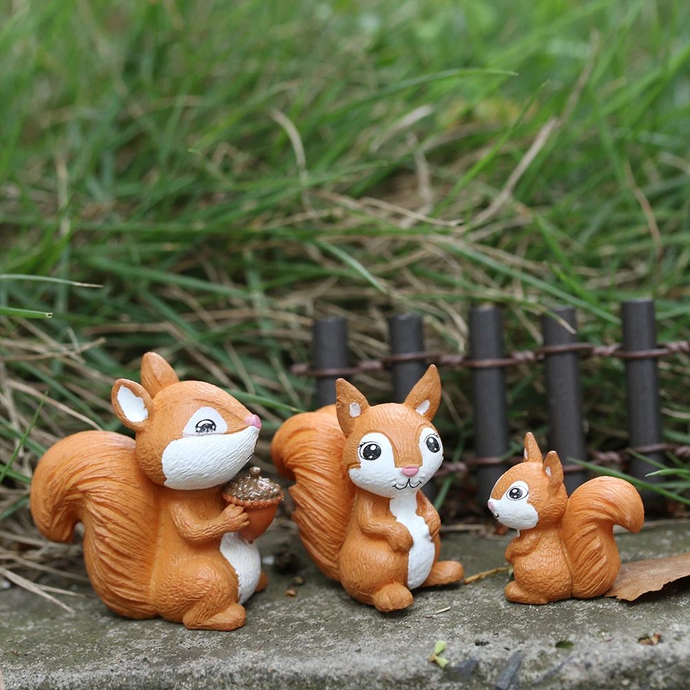 1 PC DIY Ornament Micro Landscape Fairy Garden Little Model Home Decor Squirrel Figurine Miniature Animal Handicraft
1 PC DIY Ornament Micro Landscape Fairy Garden Little Model Home Decor Squirrel Figurine Miniature Animal Handicraft