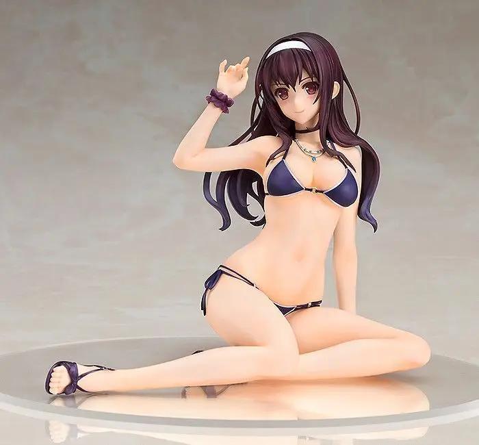 Японское аниме Saenai Heroine No Sodatekata Megumi Katou сидячий купальник бикини сексуальные экшн