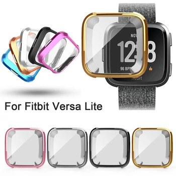 Film Protective Screen Soft TPU Cover For Fit bit Versa Lite Smart Watch Fitness Slim Sleeve Case Plating Full Cover Protective
Film Protective Screen Soft TPU Cover For Fit bit Versa Lite Smart Watch Fitness Slim Sleeve Case Plating Full Cover Protective