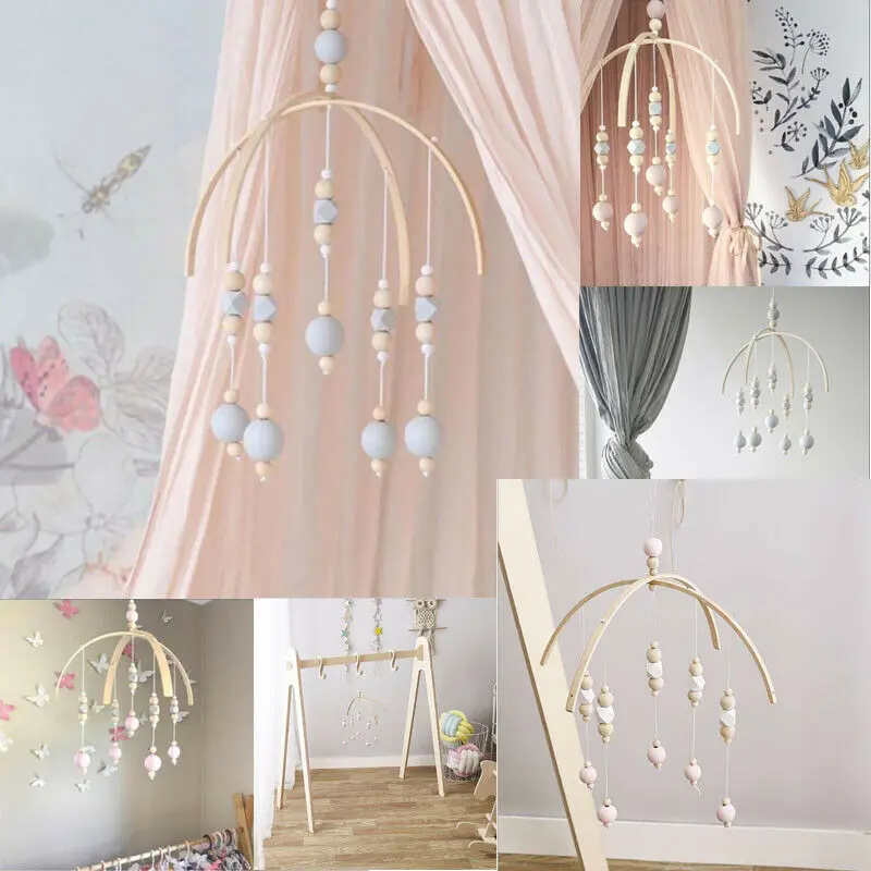 Wooden Nordic Style Wind Chimes Bell Beads Home Bedroom Baby Mobile Toys Wood Beads Crib Nordic Decoration
Wooden Nordic Style Wind Chimes Bell Beads Home Bedroom Baby Mobile Toys Wood Beads Crib Nordic Decoration