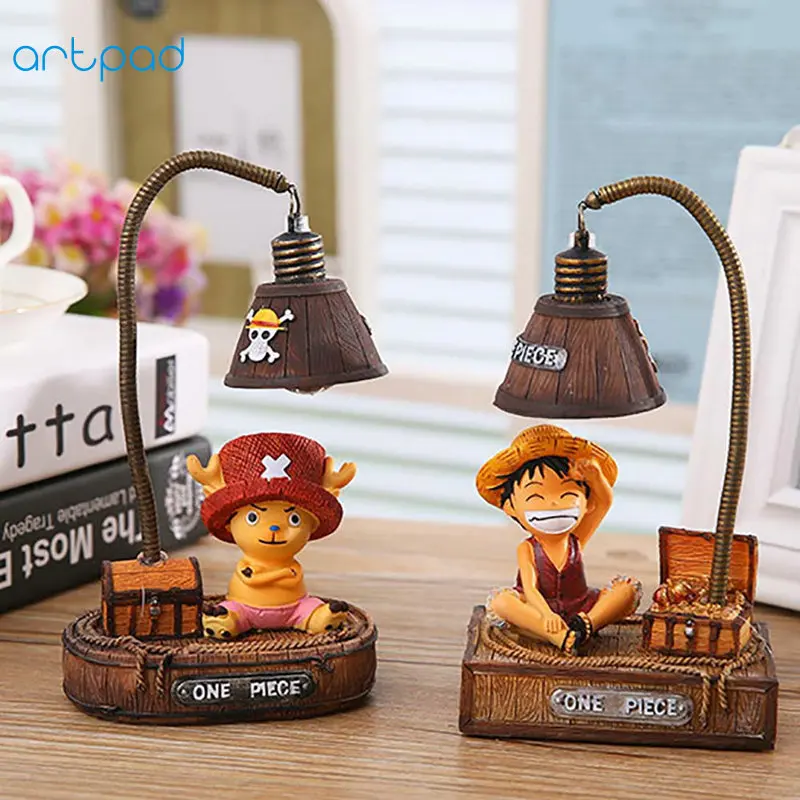 Artpad One Piece Monkey Luffy Chopper Decor LED Night Light Japanese Cartoon Baby Night Light Craft Home Furniture Lighting
Artpad One Piece Monkey Luffy Chopper Decor LED Night Light Japanese Cartoon Baby Night Light Craft Home Furniture Lighting