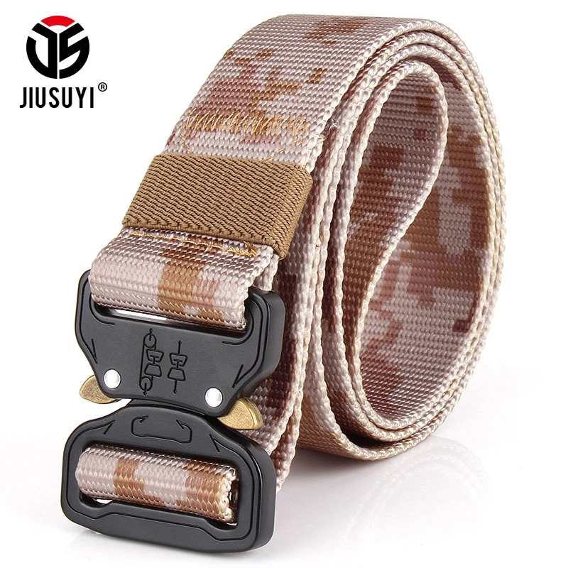 SWAT Military Equipment Camouflage Army 100% Nylon Metal Buckle Knock Off Men US Soldier Combat Tactical Belts Waistband 3.8cm
SWAT Military Equipment Camouflage Army 100% Nylon Metal Buckle Knock Off Men US Soldier Combat Tactical Belts Waistband 3.8cm