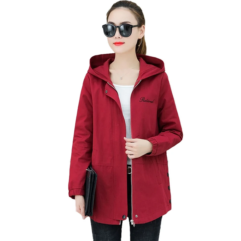 New Fashion Hooded Short Jacket Women 2019 Spring Autumn Casual Tops Windbreaker Female Plus size zipper Cotton Coat Women H799
New Fashion Hooded Short Jacket Women 2019 Spring Autumn Casual Tops Windbreaker Female Plus size zipper Cotton Coat Women H799