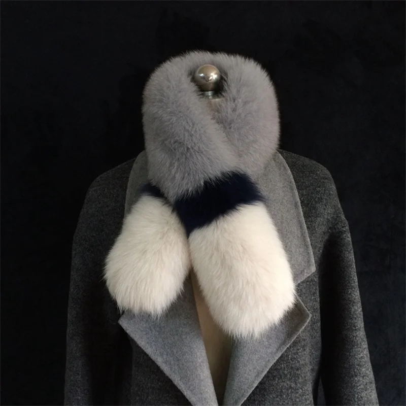 Hot Sales Genuine Fox Fur Scarf 100% Real Fox Fur Splicing Collar Women Fur Stole Neck Warmer Warm Scarves wj56-2
Hot Sales Genuine Fox Fur Scarf 100% Real Fox Fur Splicing Collar Women Fur Stole Neck Warmer Warm Scarves wj56-2