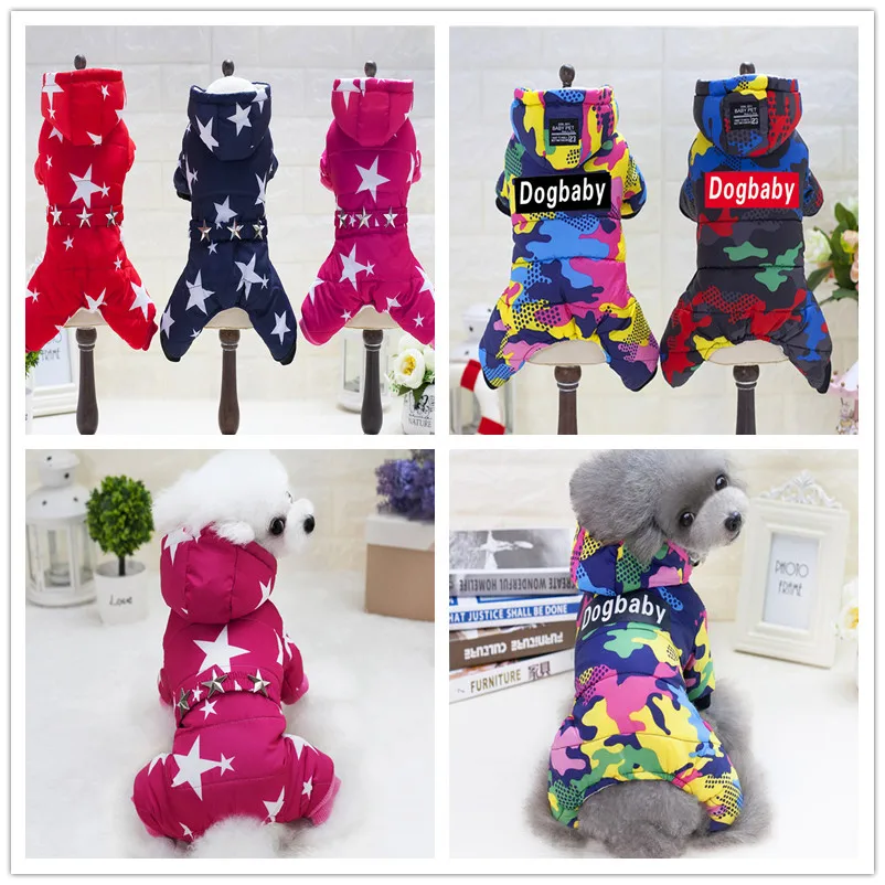 dog winter thicken jumpsuit dog winter coat pet dogs cotton winter clothes warm coat F76
dog winter thicken jumpsuit dog winter coat pet dogs cotton winter clothes warm coat F76