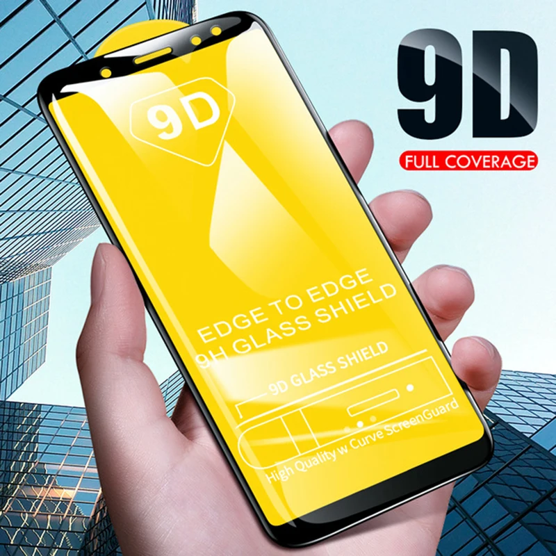 9D Full Cover Screen Protector Tempered Glass For Samsung Galaxy A9 A8 A6 Plus A8S A6S J8 J7 J6 J4 2018 Anti-Scrtach Guard Film
9D Full Cover Screen Protector Tempered Glass For Samsung Galaxy A9 A8 A6 Plus A8S A6S J8 J7 J6 J4 2018 Anti-Scrtach Guard Film
