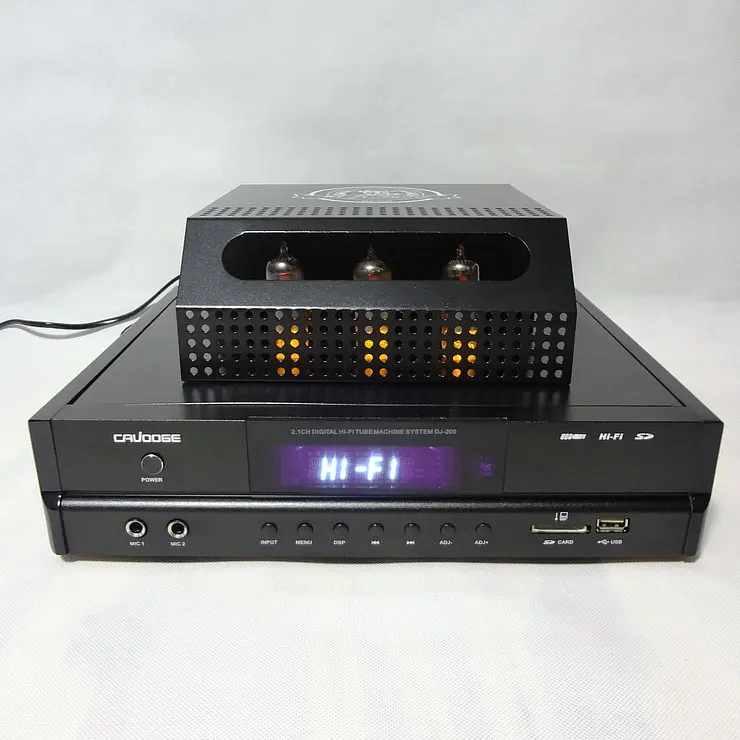 DJ-200 100W *2 +150W 2.1 channel karaoke OK Fever Wireless Bluetooth Tube HIFI Amplifier Home sound amplifier
DJ-200 100W *2 +150W 2.1 channel karaoke OK Fever Wireless Bluetooth Tube HIFI Amplifier Home sound amplifier