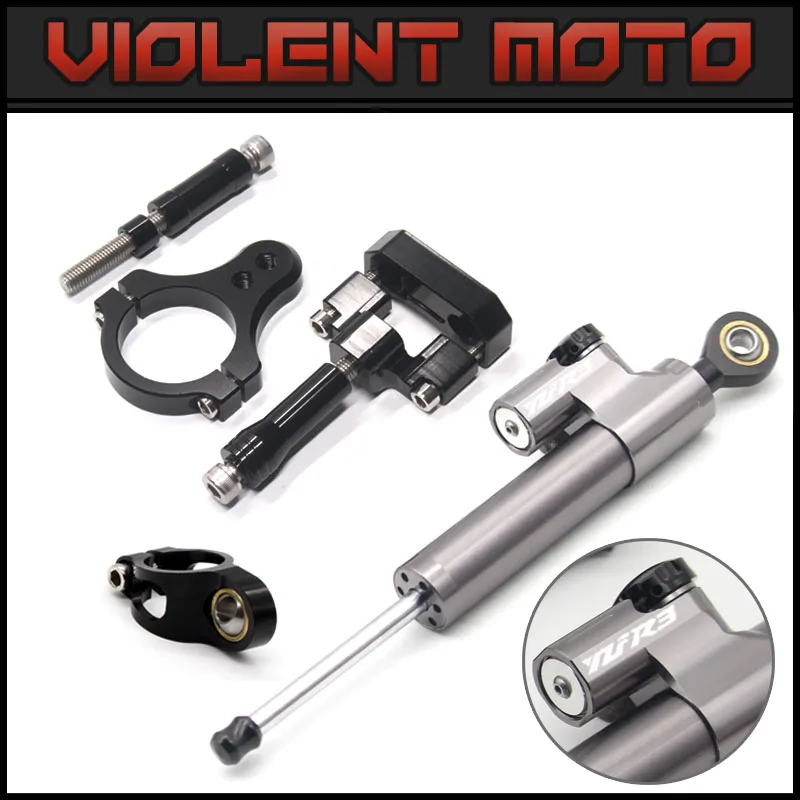 For Yamaha R3 2014 2015 2016 2017 Motorcycles Adjustable Steering Stabilizer Damper Bracket Mount Support Kit Accessories
For Yamaha R3 2014 2015 2016 2017 Motorcycles Adjustable Steering Stabilizer Damper Bracket Mount Support Kit Accessories